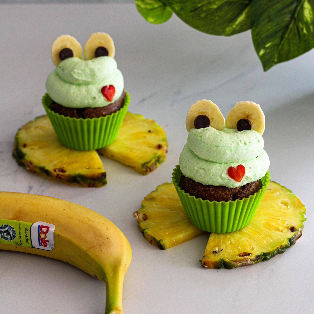 Dole NZ Dole Banana and Peanut Butter Frog Cakes