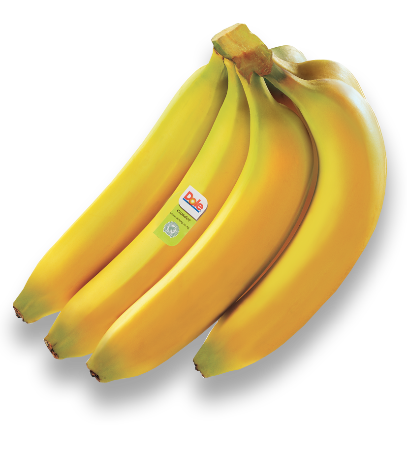 Bunch of Dole bananas